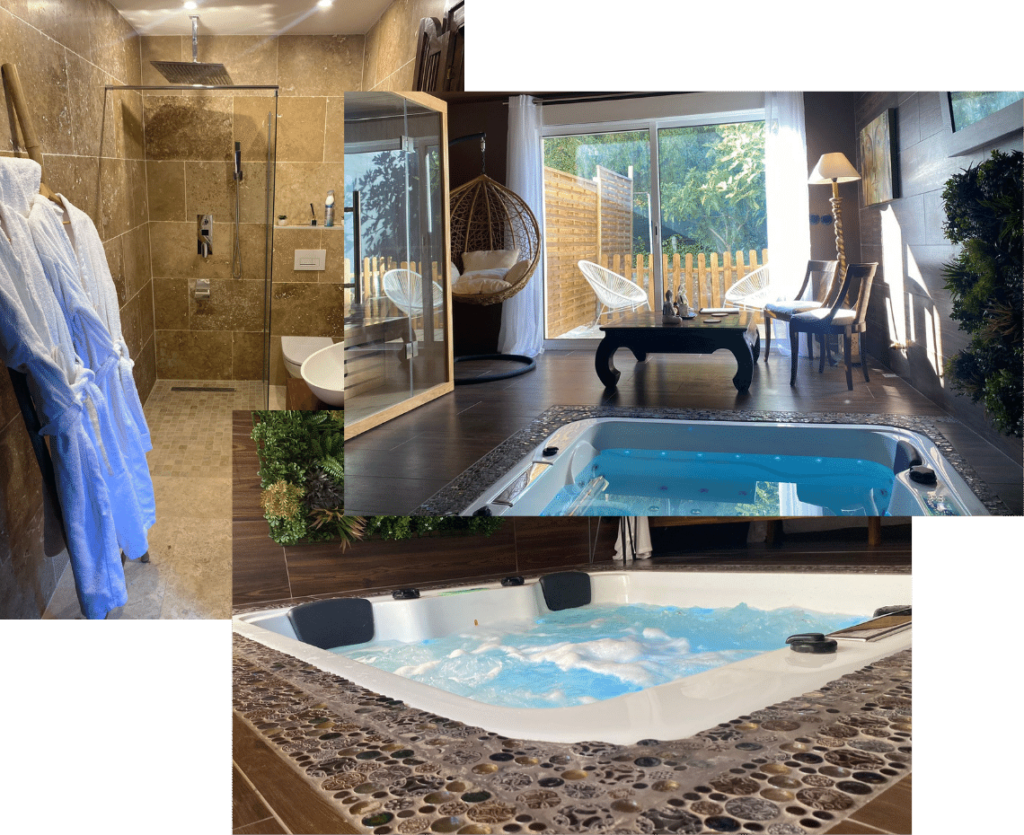 Bali Spa Jacuzzi et sauna privatif sur Compiègne